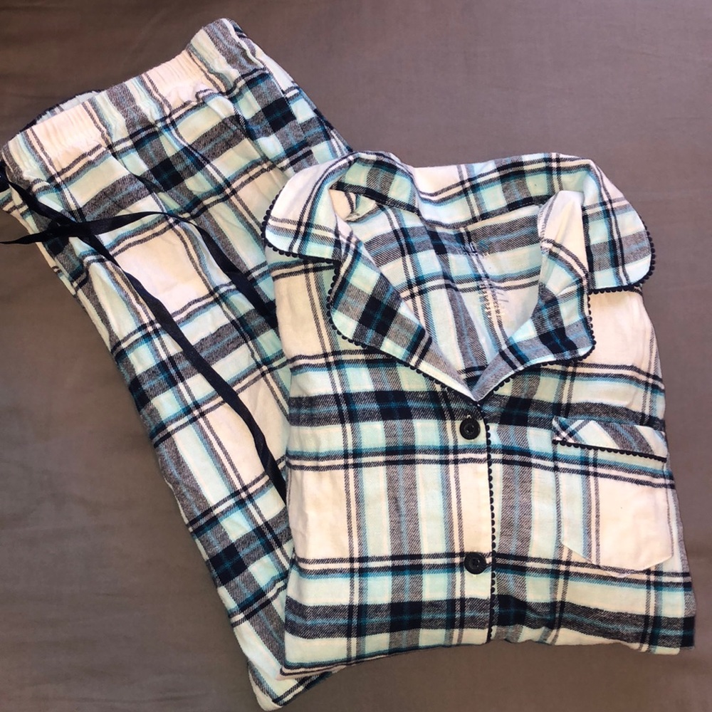 Plaid Pajama Set
